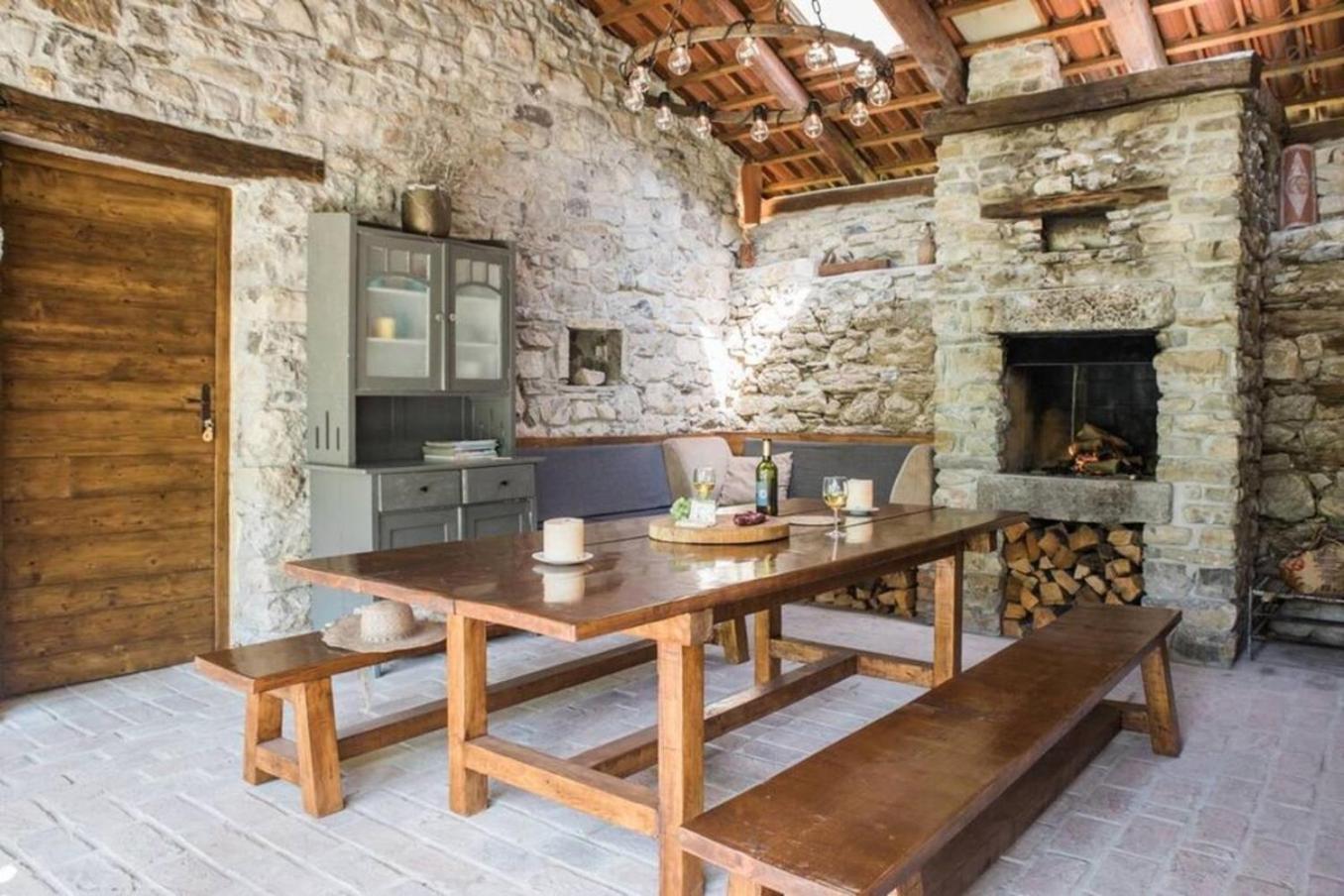Kuninez, Holiday Home With Summer Kitchen Most na Soči Exterior foto